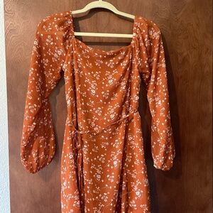 Fall mini dress